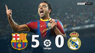 FULL MATCH BARCELONA 5 - 0 REAL MADRID 2010 #LALIGA