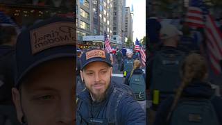 An amazing vetirans day.  Marching across Manhattan with Goruck team, and right into the parade.