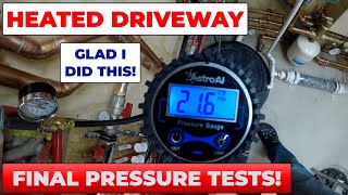 Pressure Testing With Air Before Filling With Glycol - A Good Idea! - Episode 40 [1-17-2021]