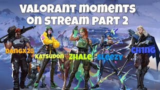 Valorant Moments On Stream Part 2!