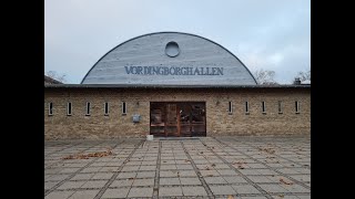 Bag Facaden i Vordingborg. Vordingborg Badminton klub.