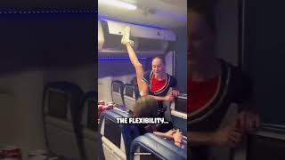 Elastic-Flight Attendant 🦸‍♀️ #funny #fyp #meme