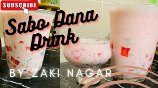 Special Sabo Dana Drink by Zaki Nagar| Ramazan Special #zakinagar #food #desi #farm