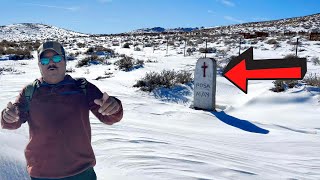 Encontré un CEMENTERIO en un Pueblo Fantasma