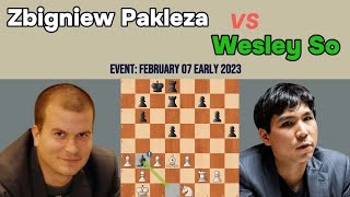 Strategic Mastery in the London System: Chess Game Between Zbigniew Pakleza and Wesley So