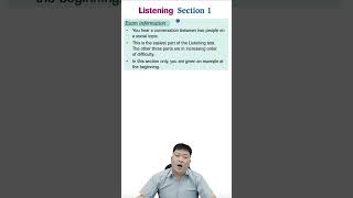 IELTS - How to do the Listening Test part 1 | Exam information | #shorts