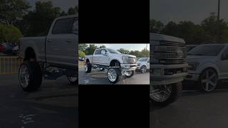 LIFTED F-350 on Amani Off Road wheels at Soufside Sundays Cruise-In