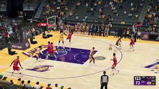 NBA 2K Lakers vs Bulls