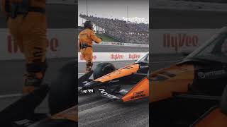 INDYCAR SERIES 2024 Pit Stop Pato O'Ward IOWA #indycar #formulaindy #shorts