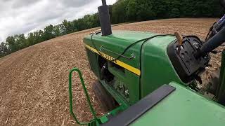 John Deere 4230 Spreads Fertilizer with AutoSteer