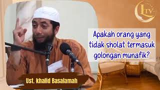 Apakah Orang yang tidak sholat termasuk Golongan Munafik