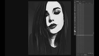 Painting in Photoshop timelapse (source) 2019 02 18