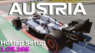 F1 23 AUSTRIA Hotlap + Setup (1:03.166)