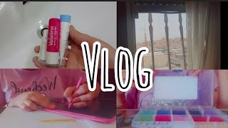 فلوق ( vlog ) 📷 .... ( مقتطفات يومية / صباح / دراسة )