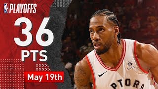 Kawhi Leonard Full Game 3 Highlights Raptors vs Bucks 2019 NBA Playoffs - 36 Pts 5 Ast 9 Reb!