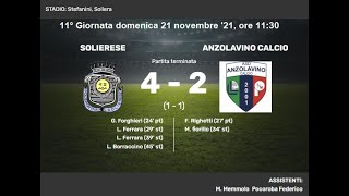 Solierese vs Anzolavino