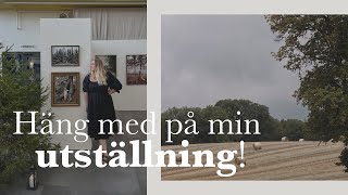 En DIY-sänggavel, min utställning & mina grannar fåren! | Vlogg