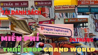 ✅Tiết Lộ 8 Lý Do Tại Sao Thuê Shop Grand World Phú Quốc !