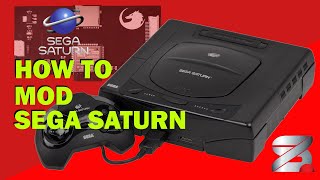 How to install Fenrir sd mon on  Sega Saturn + gameplay #8pins #howto #sega