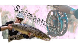 Fly fishing for atlantic salmon: Storåen