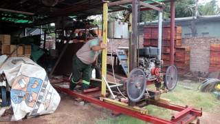 Home made Timber cutting Machine