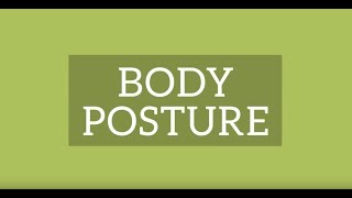 Interviewing Posture Basics