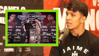 Se siente Jaime Munguia subestimado contra Canelo?