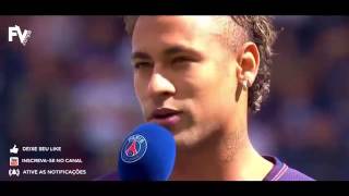 Presentación Neymar en el Parque de los Príncipes / Apresentaçao de Neymar com o PSG 5-08-2017