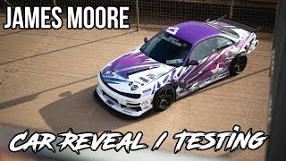 James Moore Car Reveal and Pre Season Testing