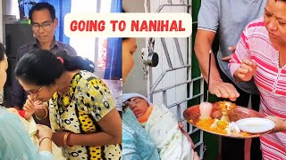 Baby's First Visit to Nani's House Vlog #firstvisit #newbornbaby #babyboy #nani