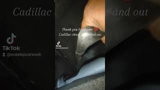 Detailing a Cadillac  #cleaning #carwashing #detailing #cadillac #clean #suv #car #shorts