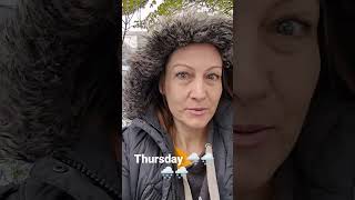 Dramatic Temperature Drop in Germany | Travel with Suzanne 🌨️ #snow