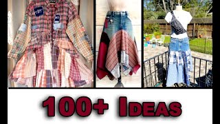 100+ Compilation of Ideas for Upcycle Sewing | Thrift Flip Ideas