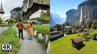 Lauterbrunnen Switzerland | The Most Beautiful Swiss Village in Switzerland 🇨🇭 | Fairytale Village