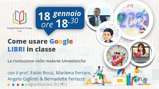 Come usare Google  Libri in classe - La rivoluzione nelle materie Umanistiche.