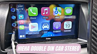 Hieha Double Din Car Stereo Review & How To Use | Top Apple Carplay & Android Auto