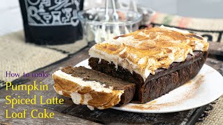 Pumpkin Spiced Latte Loaf Cake