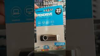 Conhecendo o PEN DRIVE 32GB LEBOSS - Robô