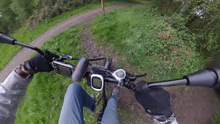 A Ride on Bookham Common as the Weather Changed