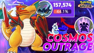 MAKE DRAGONITE STUN ENEMIES TO THE DEATH WITH THIS INSANE COSMOS OUTRAGE META BUILD! | Pokemon Unite