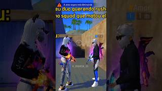 Meu duo querendo rushar no squad que matou ele. #freefire #shorts