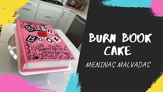 BURN BOOK CAKE- MEAN GIRLS \ DO FILME MENINAS MALVADAS BOLO DO LIVRO passo a passo