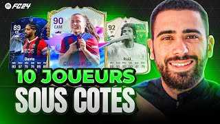 LE TOP 10 DES JOUEURS SOUS CÔTÉS SUR FC 24 !