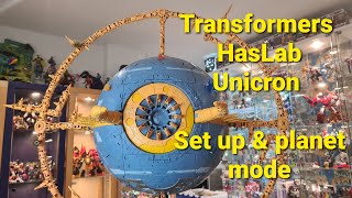 Transformers HasLab Unicron - Set up & Planet mode