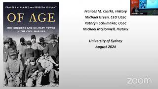 Experts discuss Frances Clarke's prize-winning book: Of Age: Boy Soldiers and the American Civil War