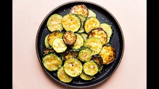 Roasted Zucchini with Parmesan