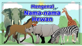 Belajar Mengenal Nama Hewan untuk Anak anak