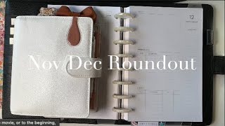 Nov/Dec Roundout