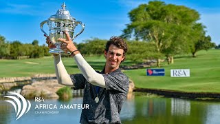 Van der Merwe books 152nd Open berth in 2024 Africa Amateur