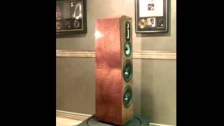 Legacy Audio Signature SE Speaker in Natural Sapele Pommele Finish